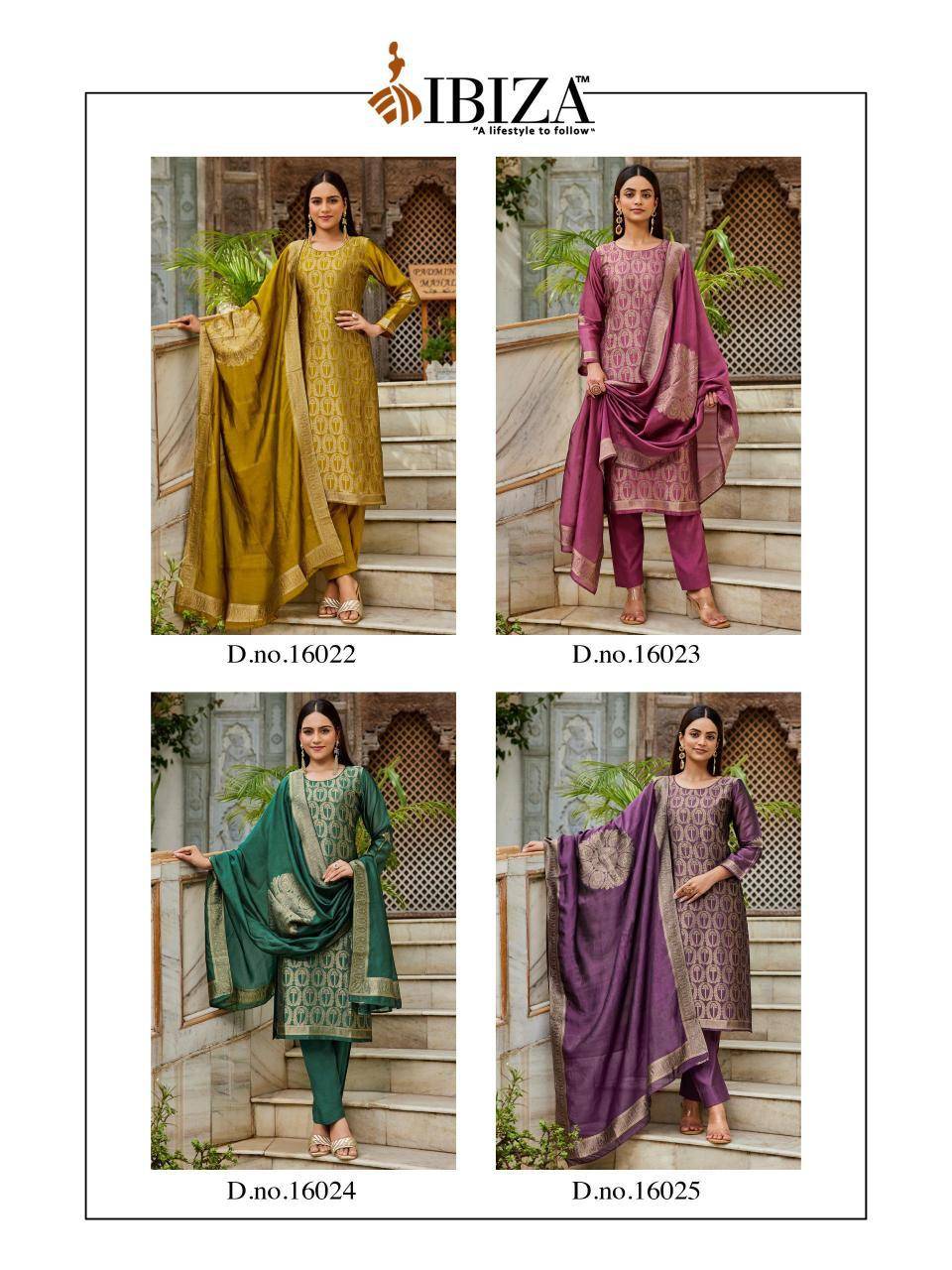 Ibiza carol ethnic dress material wholesale